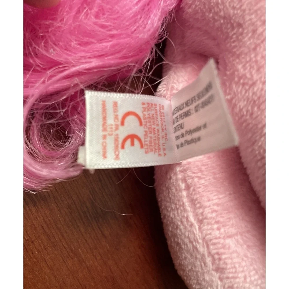 TY beanie‎ babies my little pony pinkie pie plush 7